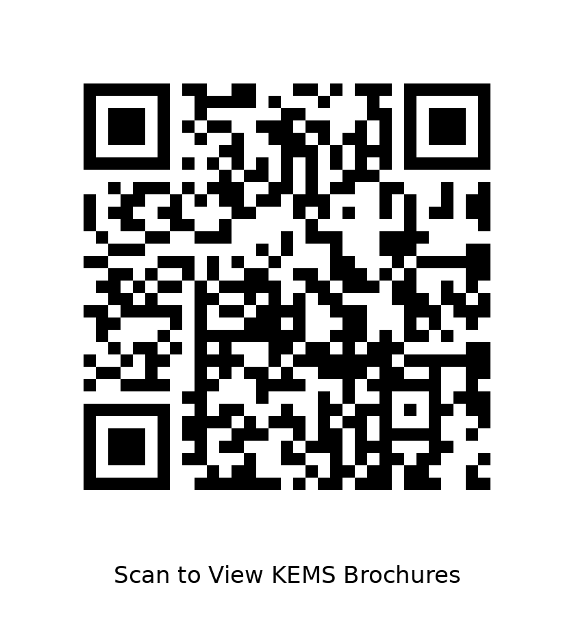 QR code for KEMS brochures